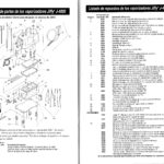 Diagrama de partes J-4000